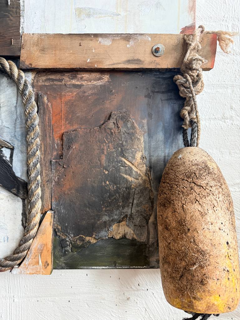 Original Contemporary Abstract Mixed Media by David Buetsche
