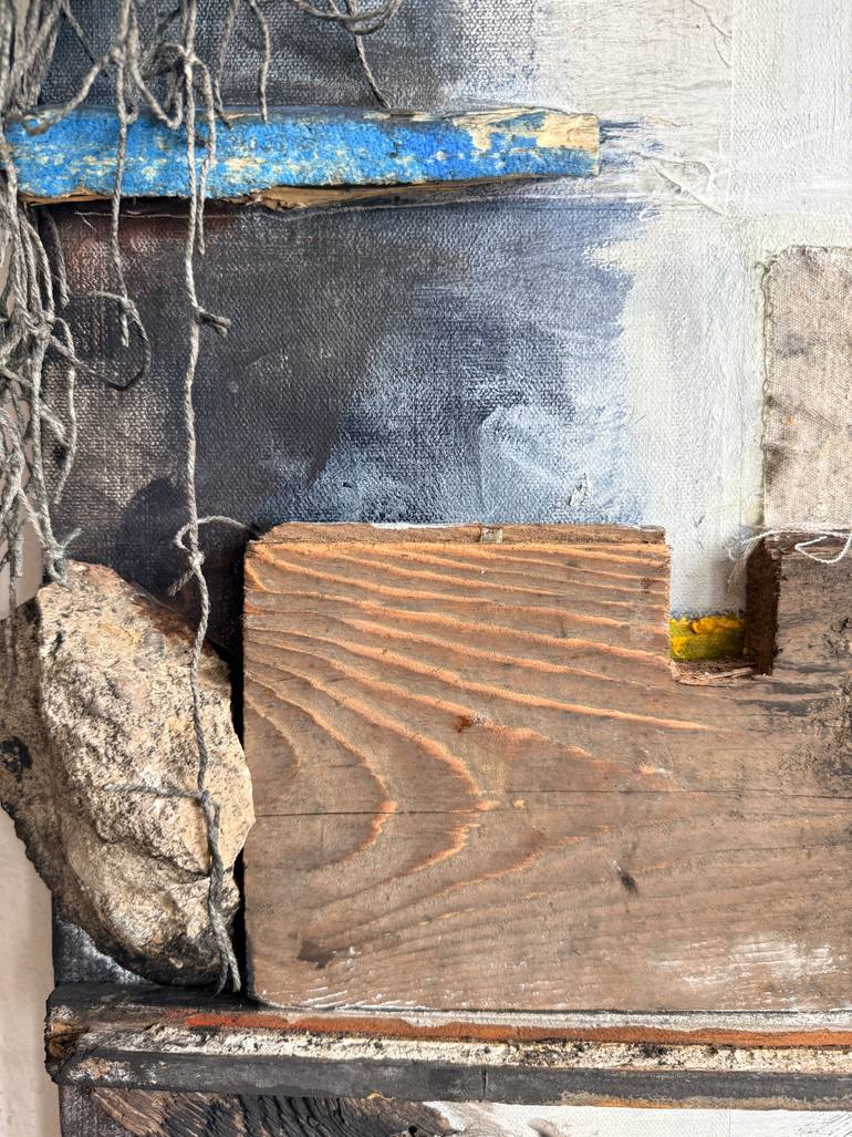 Original Contemporary Abstract Mixed Media by David Buetsche