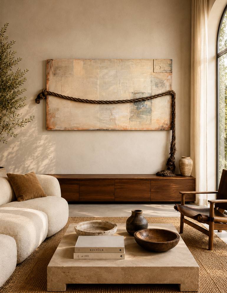 Original Minimalism Abstract Mixed Media by David Buetsche