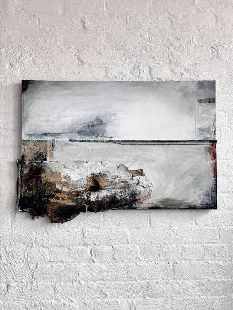 Original Contemporary Abstract Mixed Media by David Buetsche