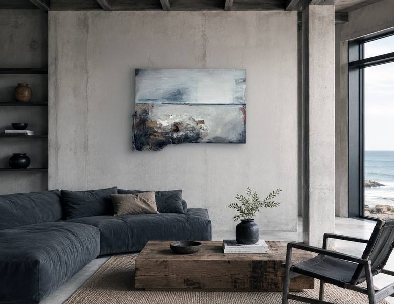 Original Contemporary Abstract Mixed Media by David Buetsche