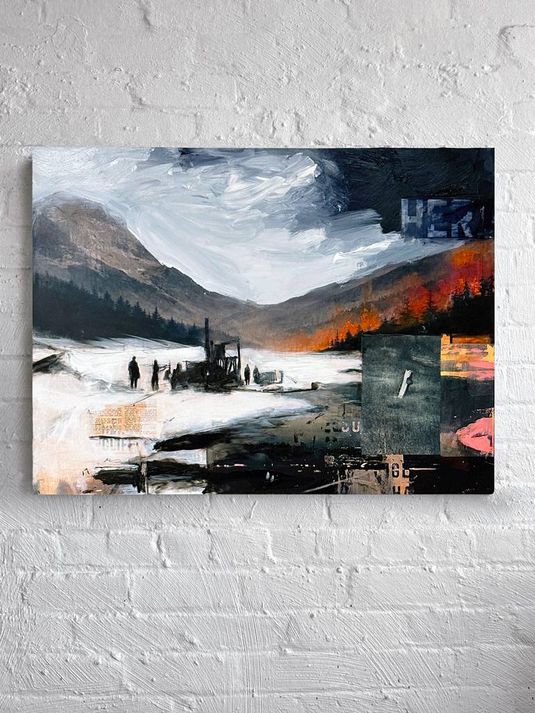 Original Contemporary Landscape Painting by David Buetsche