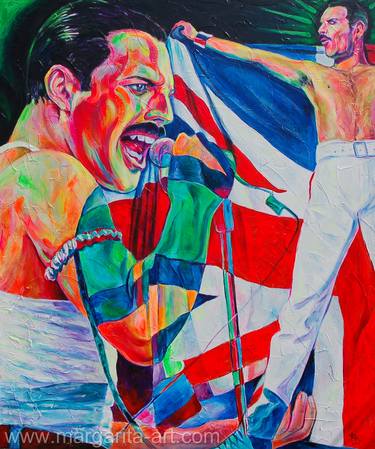 Original Expressionism Men Paintings by Margarita Kriebitzsch