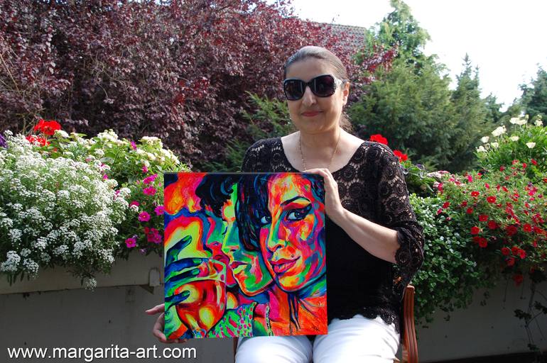 Original Women Painting by Margarita Kriebitzsch