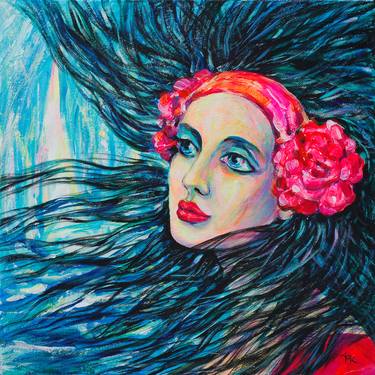 Original Women Paintings by Margarita Kriebitzsch