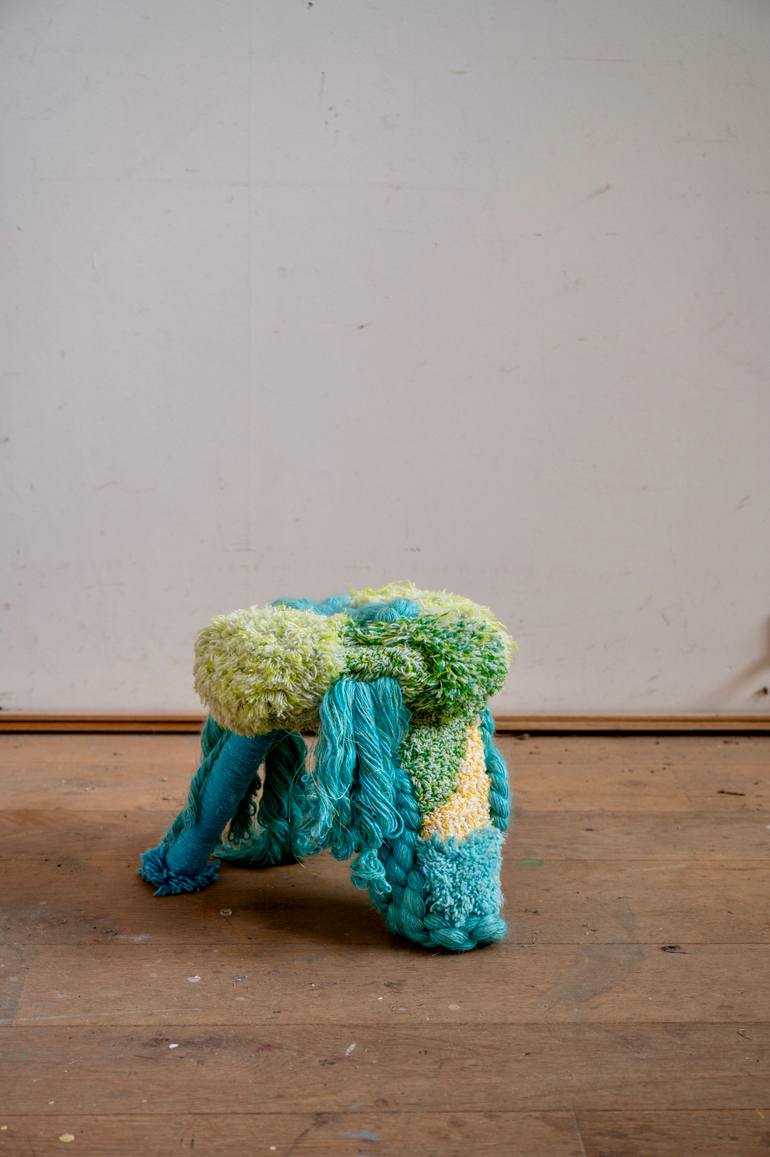 Original Abstract Expressionism Nature Sculpture by Sandra Keja Planken