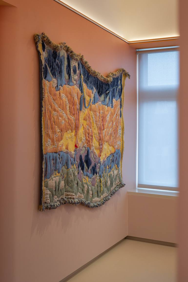 Original Abstract Expressionism Abstract Sculpture by Sandra Keja Planken