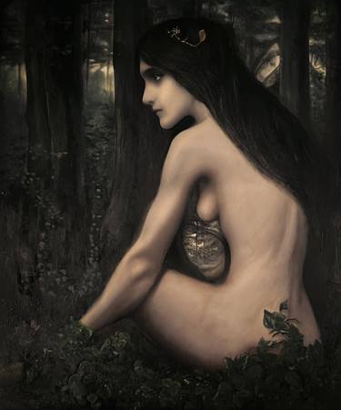 Original Contemporary Nude Paintings by Alyson J Barton