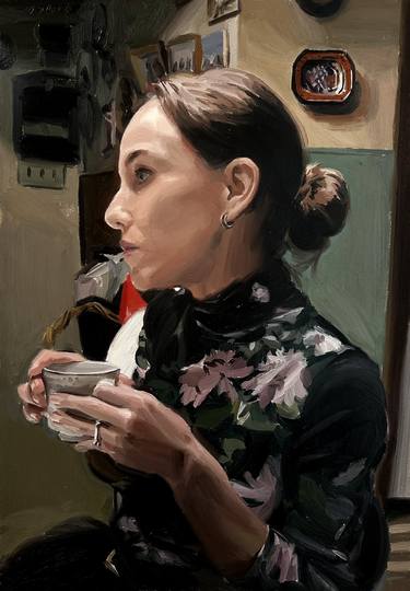 WOMAN WITH TEA (Mulher com Chá) thumb