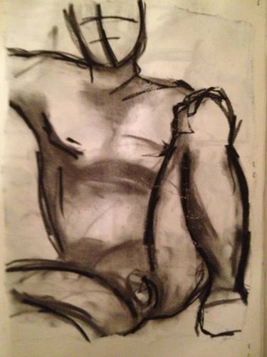 Print of Figurative Nude Drawings by Jonesyinc Create