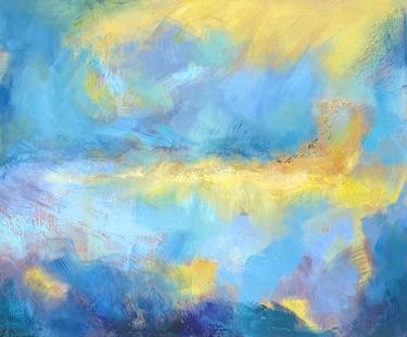 Original Abstract Expressionism Seascape Paintings by Jessica Dunn