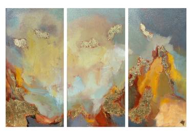 Original Abstract Expressionism Landscape Paintings by Jessica Dunn