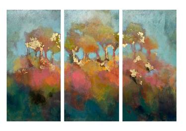 Original Abstract Expressionism Landscape Paintings by Jessica Dunn