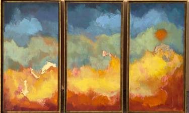 Original Abstract Expressionism Abstract Painting by Jessica Dunn