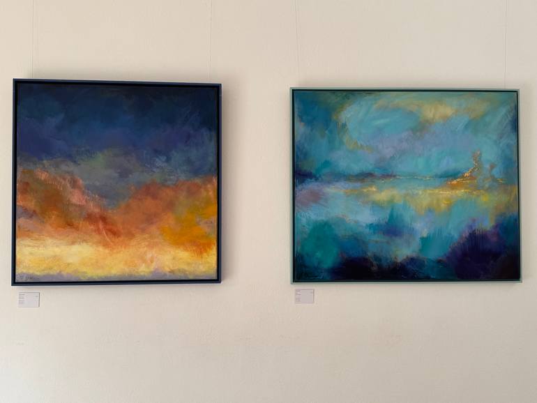 Original Impressionism Nature Painting by Jessica Dunn