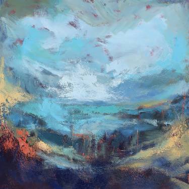 Print of Abstract Seascape Paintings by Jessica Dunn