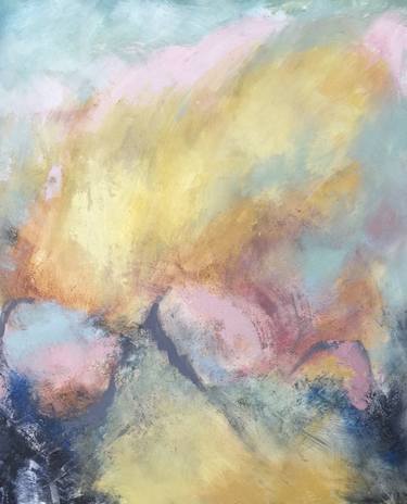 Original Abstract Expressionism Beach Paintings by Jessica Dunn