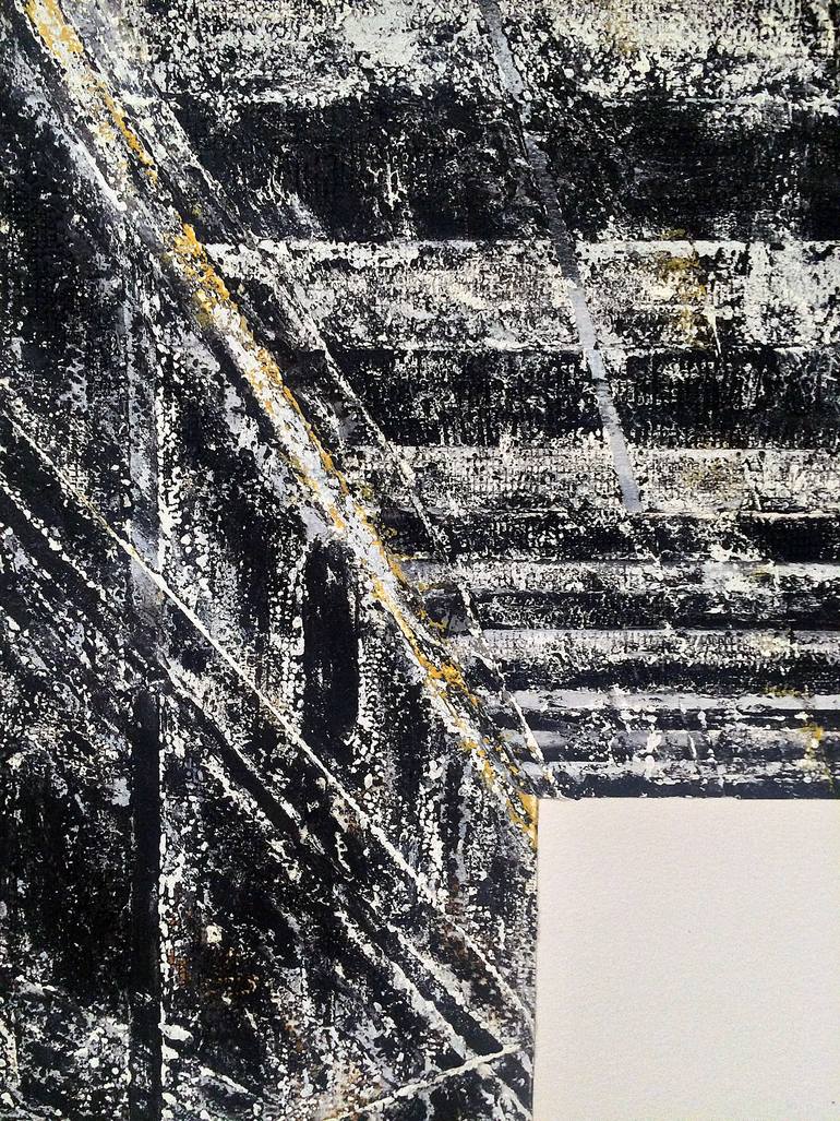 Original Abstract Outer Space Painting by Andrew Rice