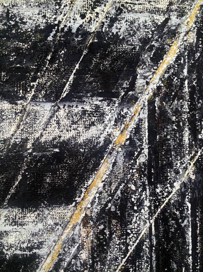 Original Abstract Outer Space Painting by Andrew Rice