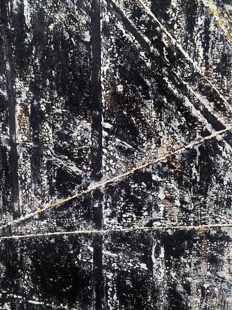 Original Abstract Outer Space Painting by Andrew Rice
