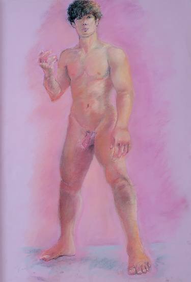 Original Figurative Nude Drawings by Kaeko Nakagawa