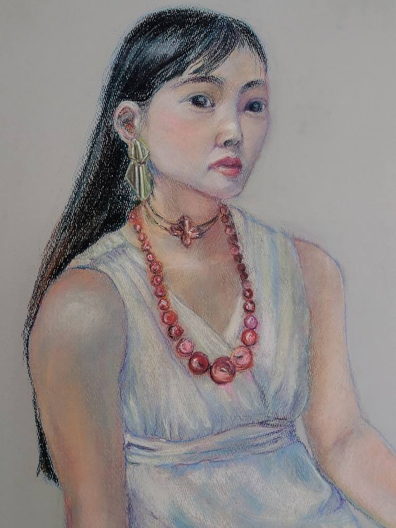 Original Figurative Women Drawing by Kaeko Nakagawa