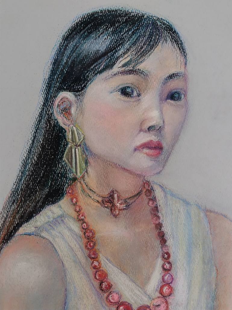 Original Figurative Women Drawing by Kaeko Nakagawa