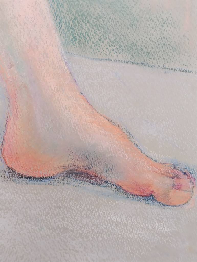 Original Figurative Nude Drawing by Kaeko Nakagawa