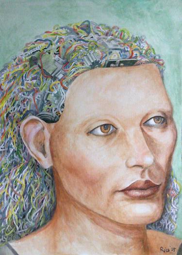 Original Figurative People Painting by Joe Rice
