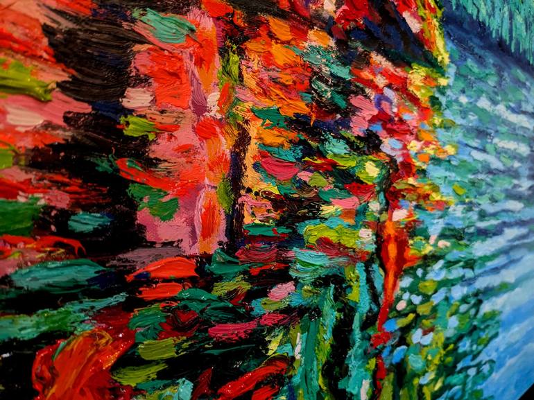 Original Abstract Landscape Painting by Susan Ross