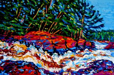 Original Abstract Landscape Paintings by Susan Ross