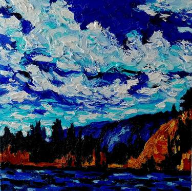 Original Expressionism Landscape Paintings by Susan Ross