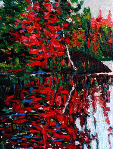 Original Expressionism Landscape Paintings by Susan Ross