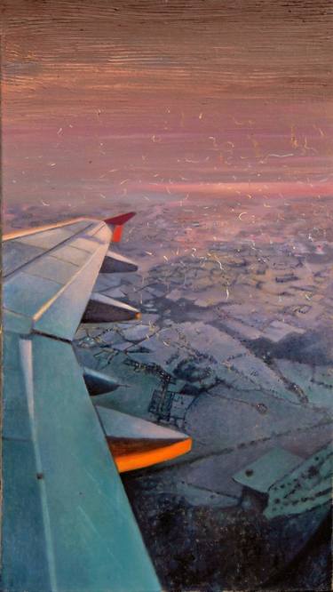 Original Aerial Paintings by Joanna Śmielowska-Jaremin