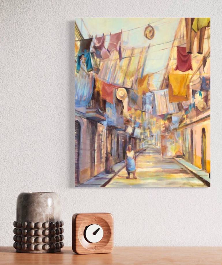 Original Figurative Landscape Painting by Sarah Kaiser-Amaral 