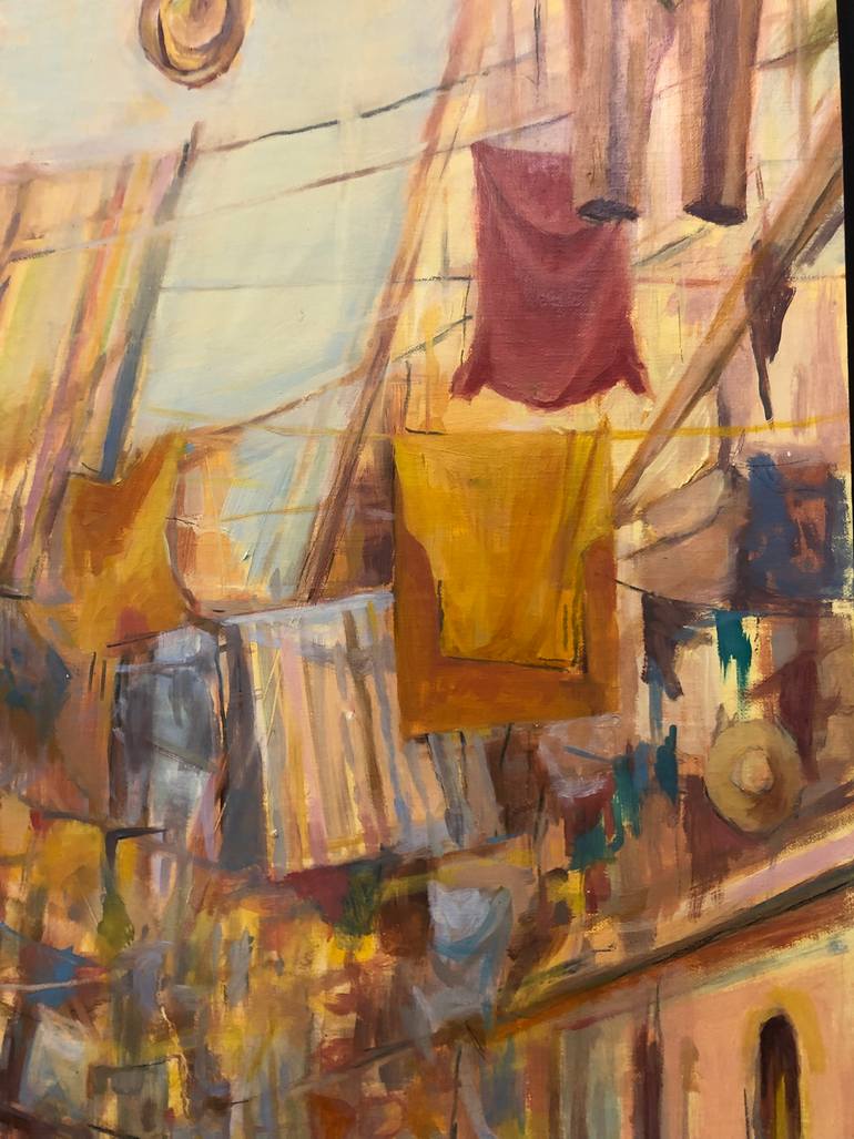 Original Figurative Landscape Painting by Sarah Kaiser-Amaral 