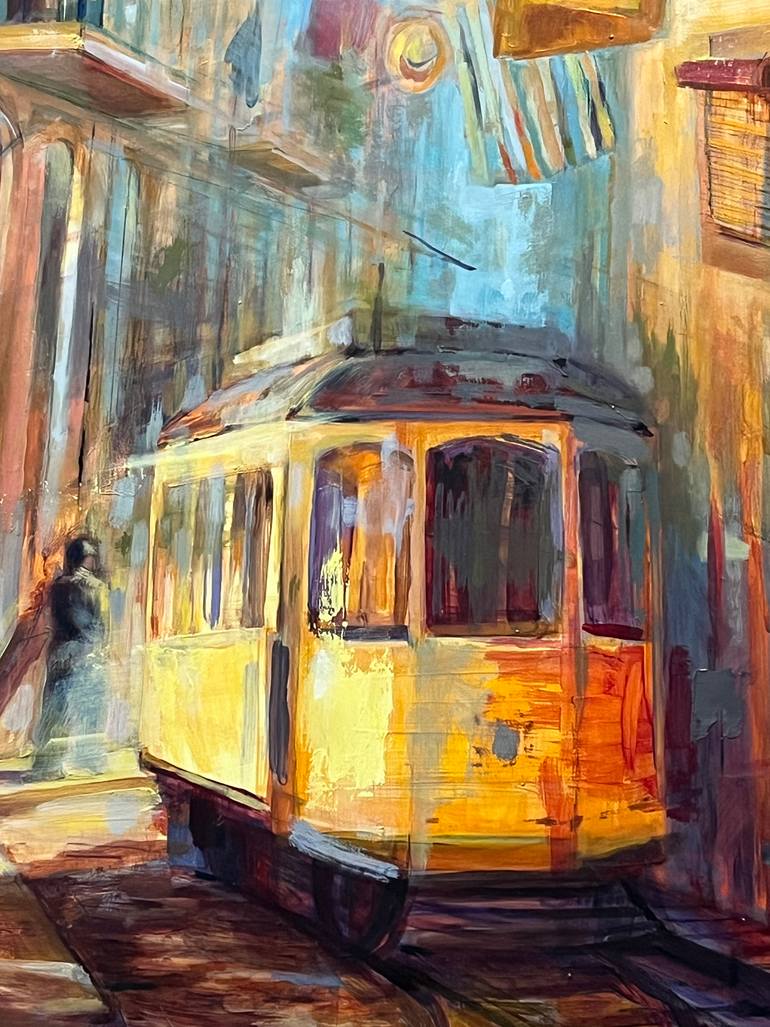 Original Other Cities Painting by Sarah Kaiser-Amaral 