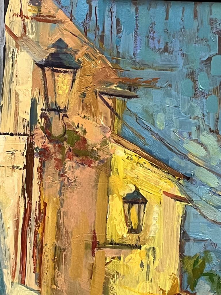 Original Impressionism Architecture Painting by Sarah Kaiser-Amaral 