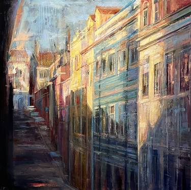 Original Impressionism Architecture Paintings by Sarah Kaiser-Amaral