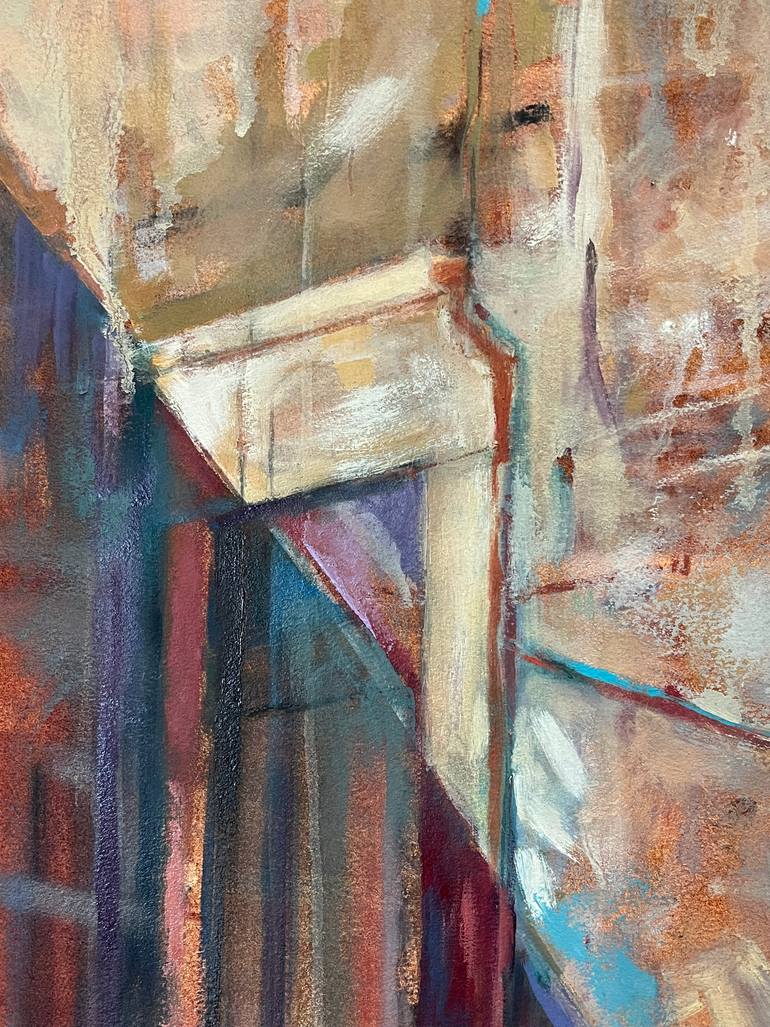Original Contemporary Architecture Painting by Sarah Kaiser-Amaral 