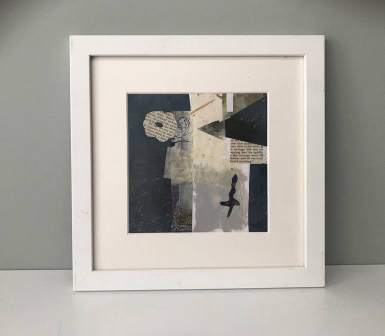 Original Modern Abstract Collage by Mary Adam