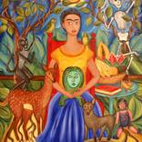 TRIBUTE TO FRIDA, FEMALE ICON by Ernesto Escamilla