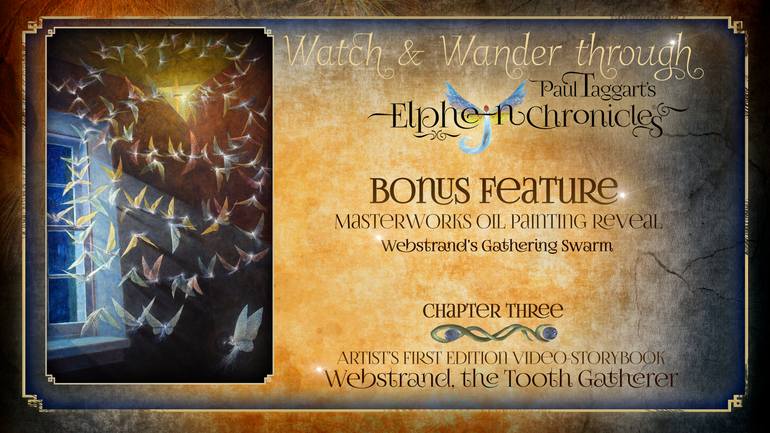 Original Figurative Fantasy Painting by Paul Taggart   Artist Author Presenter Producer