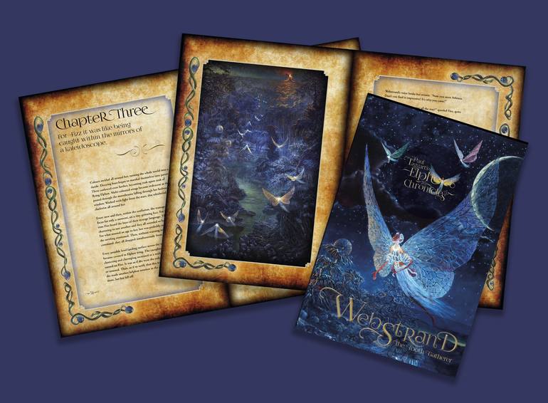 Original Figurative Fantasy Painting by Paul Taggart   Artist Author Presenter Producer
