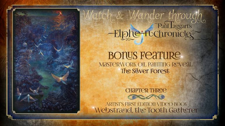 Original Figurative Fantasy Painting by Paul Taggart   Artist Author Presenter Producer