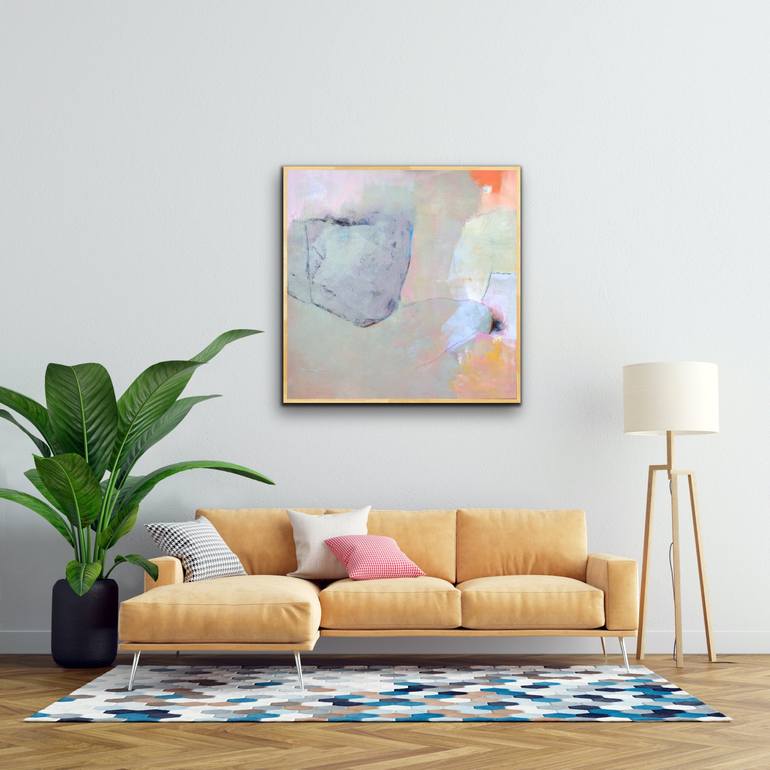 Original Abstract Expressionism Abstract Painting by Maria Pierides