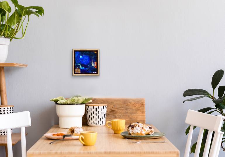 Original Abstract Expressionism Abstract Painting by Maria Pierides