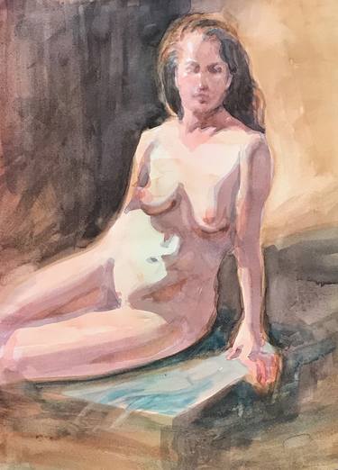 Original Figurative Nude Paintings by Bart Pass