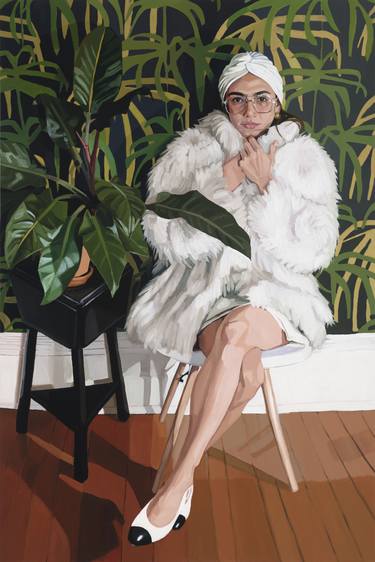 Original Art Deco Fashion Paintings by Erin Fitzpatrick