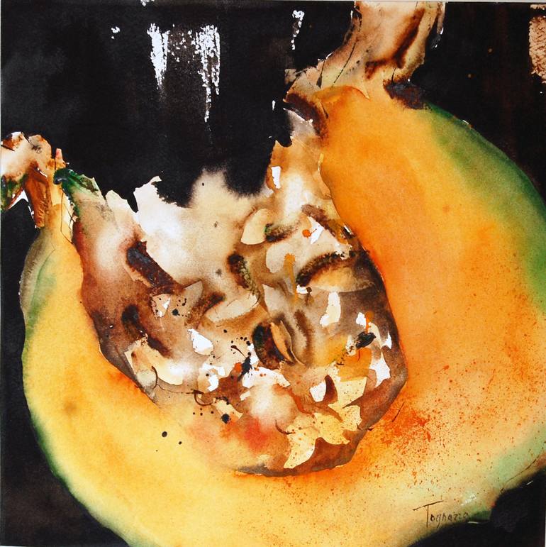 Pumpkin Painting by Nadia Tognazzo | Saatchi Art